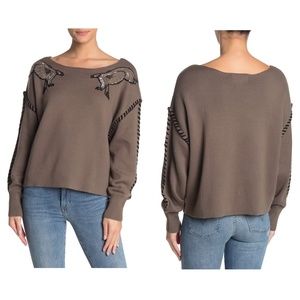 Wildfox Playa Thunderbirds Sweater Size XS